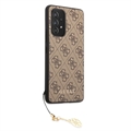 Guess 4G Charms Collection Samsung Galaxy A53 5G Hybrid-deksel - Brun