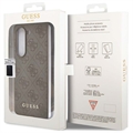 Samsung Galaxy Z Fold5 Guess 4G Charms Collection Hybrid-deksel - Brun
