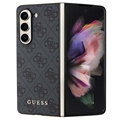 Samsung Galaxy Z Fold5 Guess 4G Charms Collection Hybrid-deksel - Grå