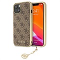 Guess 4G Charms Collection iPhone 13 Hybrid-deksel - Brun