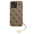 Guess 4G Charms Collection iPhone 13 Pro Max Hybrid-deksel - Brun