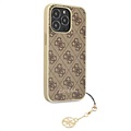 Guess 4G Charms Collection iPhone 13 Pro Max Hybrid-deksel - Brun