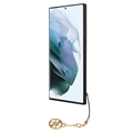 Guess 4G Charms Collection Samsung Galaxy S23 Ultra 5G Hybrid-deksel - Grå