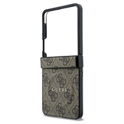 Samsung Galaxy Z Flip8 Guess 4G Ringdeksel i farger - MagSafe-kompatibel - Brun
