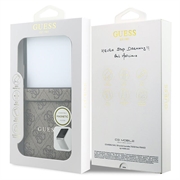 Samsung Galaxy Z Flip8 Guess 4G Ringdeksel i farger - MagSafe-kompatibel - Brun