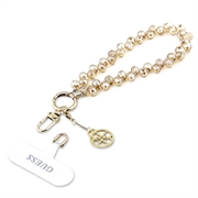 Guess 4G Crystals Charm universell håndleddsrem - gull