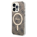 Guess 4G Edition Bundle Pack iPhone 14 Pro Max Deksel & Trådløs Lader