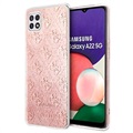 Guess 4G Glitter Samsung Galaxy A22 5G Hybrid-deksel - Rosa
