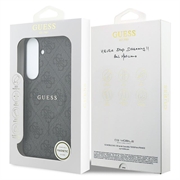 Samsung Galaxy S26 FE Guess 4G Gold Frame-deksel - MagSafe-kompatibel - Svart