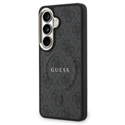 Samsung Galaxy S26+ Guess 4G Gold Frame-deksel - MagSafe-kompatibel - Svart
