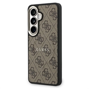 Samsung Galaxy S26+ Guess 4G Gold Frame-deksel - MagSafe-kompatibel - Brun