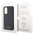 Samsung Galaxy A34 5G Guess 4G Metal Gold Logo Hybrid-deksel - Grå