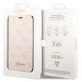 Guess 4G Metal Gold Logo iPhone 14 Plus Flip-deksel