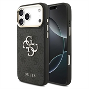 iPhone 18 Pro Max Guess 4G Metal Logo Gold Frame-deksel