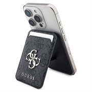 Guess 4G-kortholder med metallogo og stativ - MagSafe-kompatibel
