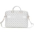 Guess 4G Peony Laptop-veske - 16" - Hvit