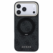 iPhone 18 Pro Guess 4G Ring Stand MagSafe-deksel - svart