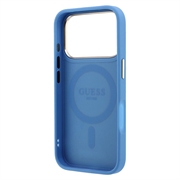 iPhone 18 Pro Guess 4G Ring Stand MagSafe-deksel - blå