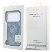 iPhone 18 Pro Guess 4G Ring Stand MagSafe-deksel - blå