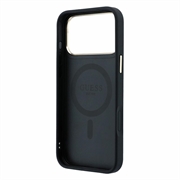 iPhone 18 Pro Max Guess 4G Ring Stand MagSafe-deksel - svart
