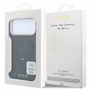 iPhone 18 Pro Max Guess 4G Ring Stand MagSafe-deksel - svart