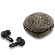 Guess 4G Script Logo ENC True Wireless-hodetelefoner - Brune