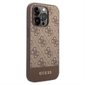 Guess 4G Stripe iPhone 14 Pro Max Hybrid-deksel - Brun