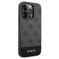 Guess 4G Stripe iPhone 14 Pro Max Hybrid-deksel - Grå