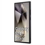 Samsung Galaxy S24 Ultra Guess 4G Triangle Logo-deksel - Brun