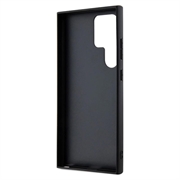 Samsung Galaxy S24 Ultra Guess 4G Triangle Logo-deksel - Brun