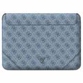 Guess 4G Uptown Triangle Logo Bærbar PC Sleeve - 13-14" - Blå
