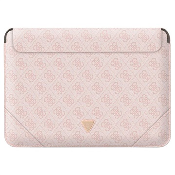 Guess 4G Uptown Triangle Logo Laptop-sleeve - 16" - Rosa