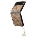 Guess Charms Collection 4G Samsung Galaxy Z Flip4 Deksel - Brun