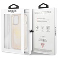 Guess Glitter 4G Big Logo iPhone 13 Pro Hybrid-deksel - Gull