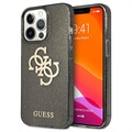 Guess Glitter 4G Big Logo iPhone 13 Pro Max Hybrid-deksel