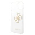 Guess Glitter 4G Big Logo iPhone 14 Plus Hybrid-deksel