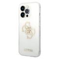 Guess Glitter 4G Big Logo iPhone 13 Hybrid-deksel - Gull