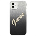 Guess Glitter Gradient Script iPhone 12 Mini Deksel