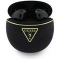 Guess Gold Line Triangle True Wireless Øretelefoner med ladeboks - svart