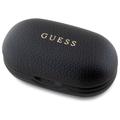 Guess Grained Classic Logo True Wireless hodetelefoner - svart