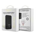 Guess Grained Triangle Logo MagSafe-kompatibel powerbank 5000mAh - svart
