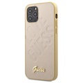 Guess Iridescent Love iPhone 12 Pro Max Hybrid-deksel - Gull