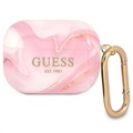 Guess Marble Collection AirPods Pro TPU-deksel - Rosa