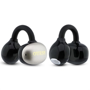 Guess trådløse øretelefoner med metallisk finish og klassisk logo (OWS)