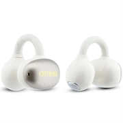 Guess trådløse øretelefoner med metallisk finish og klassisk logo (OWS) - gull