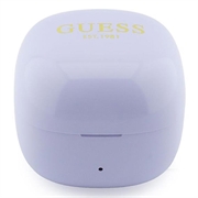 Guess Mini Classic Logo OWS trådløse øretelefoner - lilla