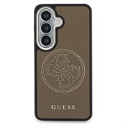 Samsung Galaxy S26 Guess Perforated 4G Logo-deksel - MagSafe-kompatibelt - Brun