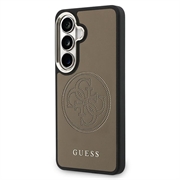 Samsung Galaxy S26 Guess Perforated 4G Logo-deksel - MagSafe-kompatibelt - Brun