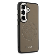 Samsung Galaxy S26 Guess Perforated 4G Logo-deksel - MagSafe-kompatibelt - Brun