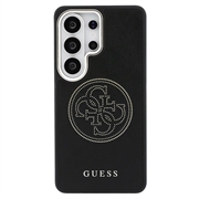 Samsung Galaxy S26 Ultra Guess Perforated 4G Logo-deksel - MagSafe-kompatibelt - Svart